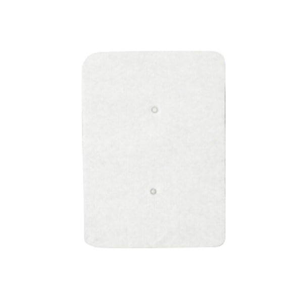 50 stk Pro Display Type Ørepynt Ørestikk Holder Henge Henge Kr White
