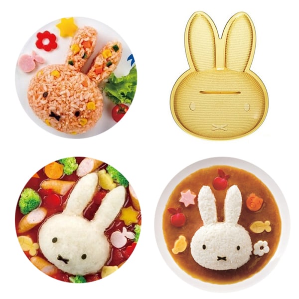 3 st Molds Non-Stick Sushi Making Kit DIY Sushi Bento