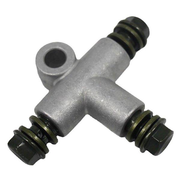 1 st hydraulisk bromsslangrörsanslutning 3-vägs T-adapter