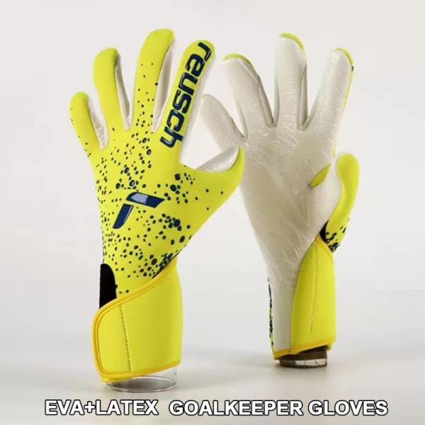 Latex slidstærk og skridsikker specialiseret fodboldmålmand Black Red Size 9