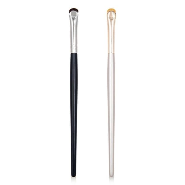 2 stk. buede eyeliner makeupbørster øjenmakeup udtværingsværktøjer øje A1