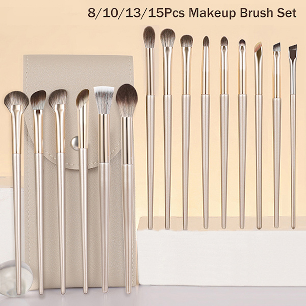 Ögonmakeupborstset Professionella Makeupborstar Ögonskugga Kon 13Pcs