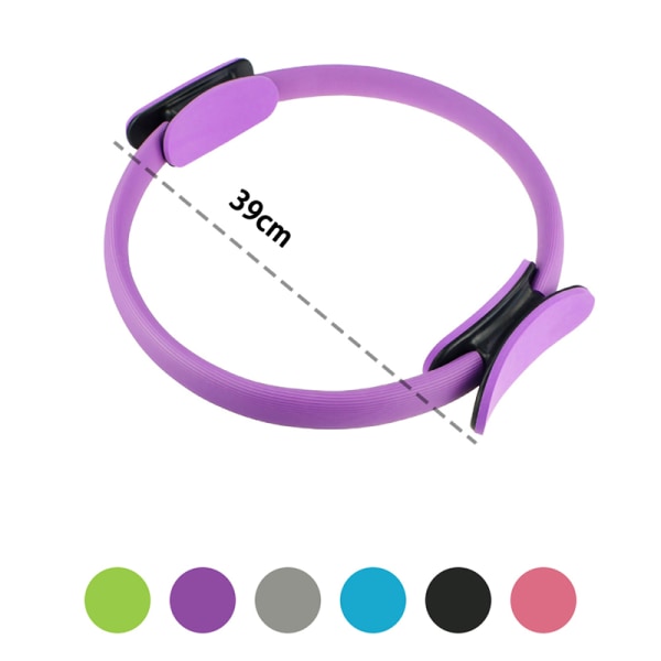 Jooga Fitness Ring Circle Pilates Naisten Tyttö Harjoitus Koti Resis Pink