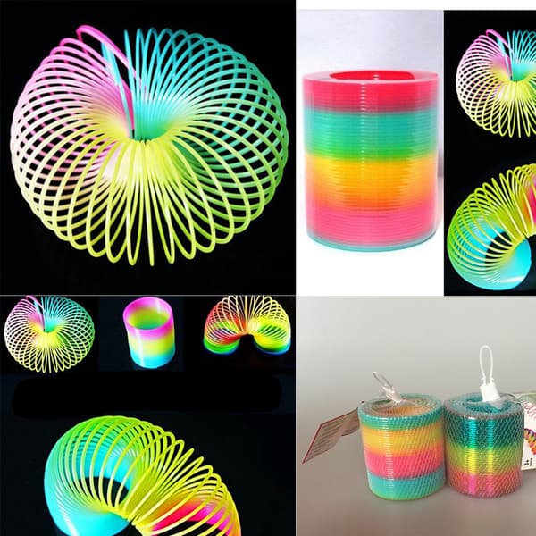 8,7*9cm JUMBO Rainbow Magic Spring Rejäl Tuff Färgkomp
