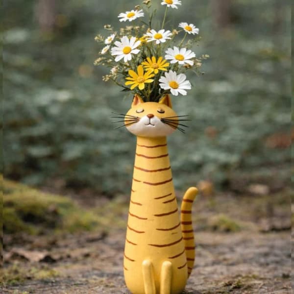 Harts Hund Blomvas Kreativ Prydnad e Hundformad Blomvas A2