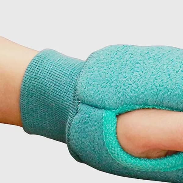 1 st exfolierande handskar död hud bad dusch spa massage kropp A1