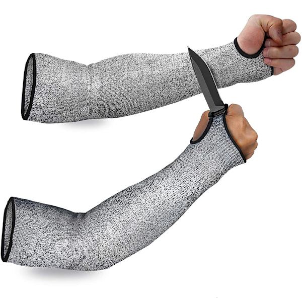 1Pc Level 5 HPPE-resistent anti-punktur arbejdsbeskyttelsesarm S