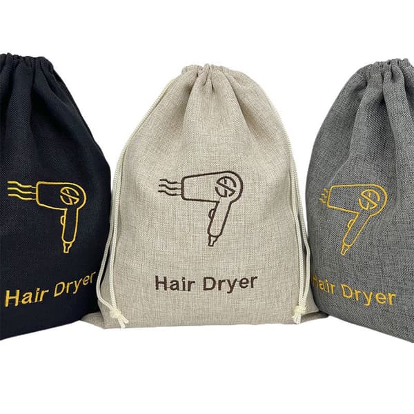 Kompakta hårtorkväskor med snygg design för effektiv organisering Gray Large
