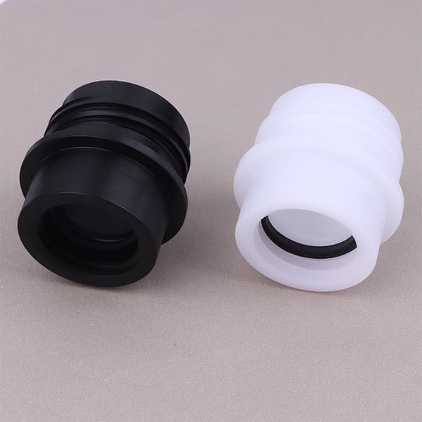 Flaskadapter för 28 Gauge PET Bubble-flaska kompatibel med S Black