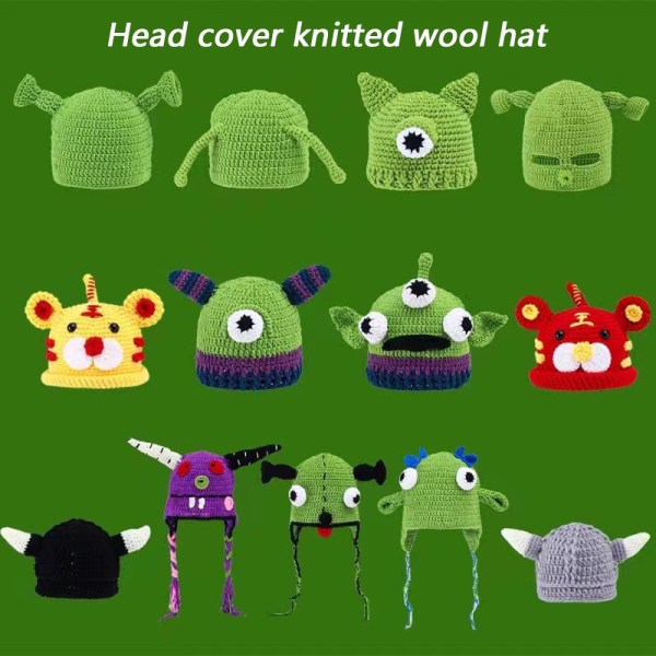 Cover Funny Halloween -hattu ja Octopus-päällinen, cap F