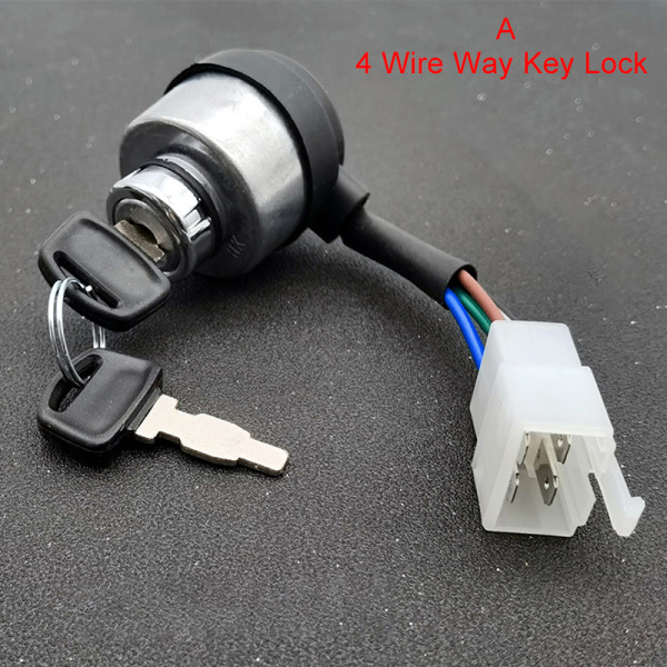4/6 Wire Way Bensin Generator Tenning Start Key Lock Combina 4 Wire Way Key Lock