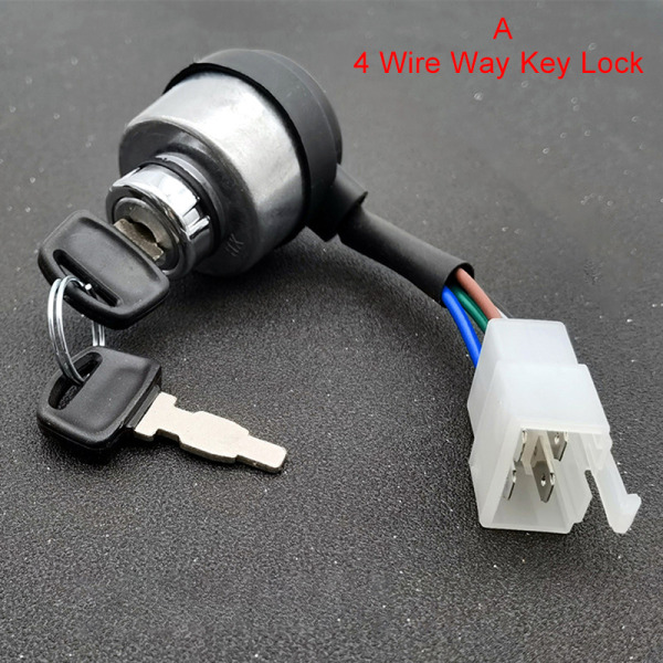 4/6 Wire Way Benzin Generator Tænding Start Key Lock Combina 4 Wire Way Key Lock