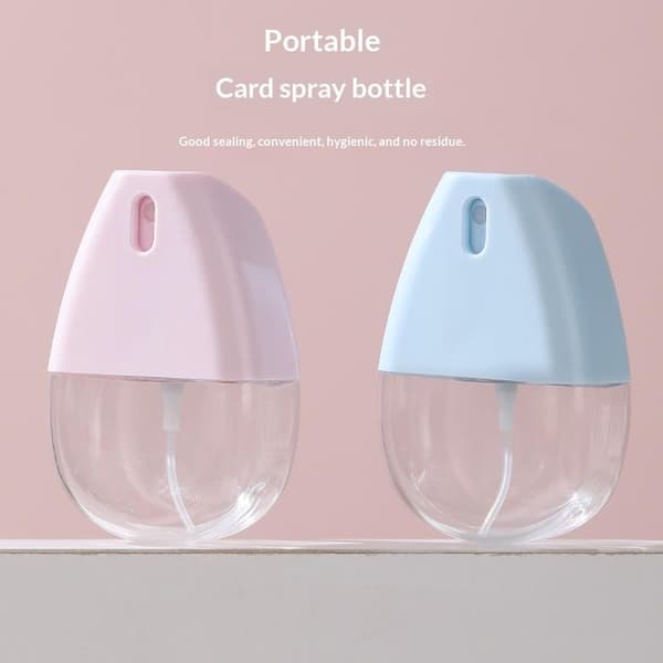 Mini Kort Sprayflaske 25ml Håndsprit Alkoholflasker Genopfyld A2