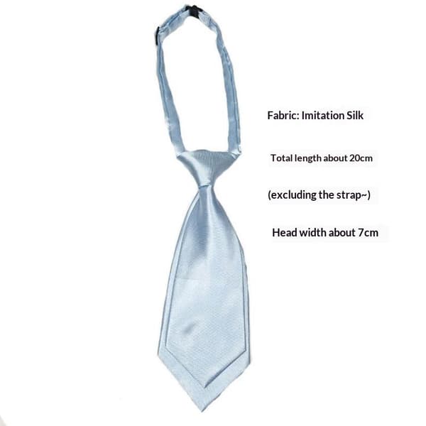 Mode 20CM Dame Slips Britisk Dobbeltlag Cravat Justerbar A6