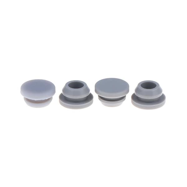 4 st silikonpluggar Gray