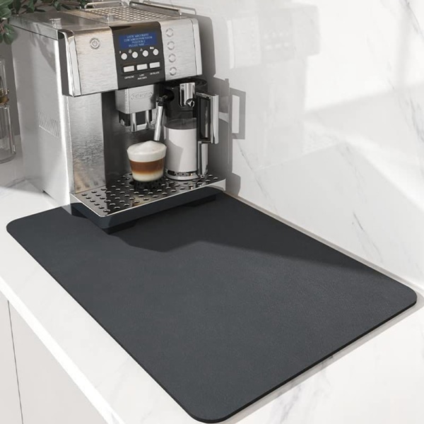 1 stk Absorberende matte Dreneringspute for kjøkkenbenk Coffee