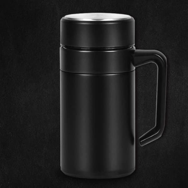 Kaffemugg i rostfritt stål 450 ml isolerad vattenflaska koppar T Gold