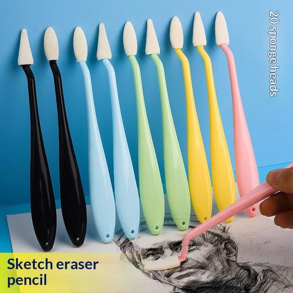 Skitseserviet blød serviet Pen Student Tegnepapir Serviet Pen Black