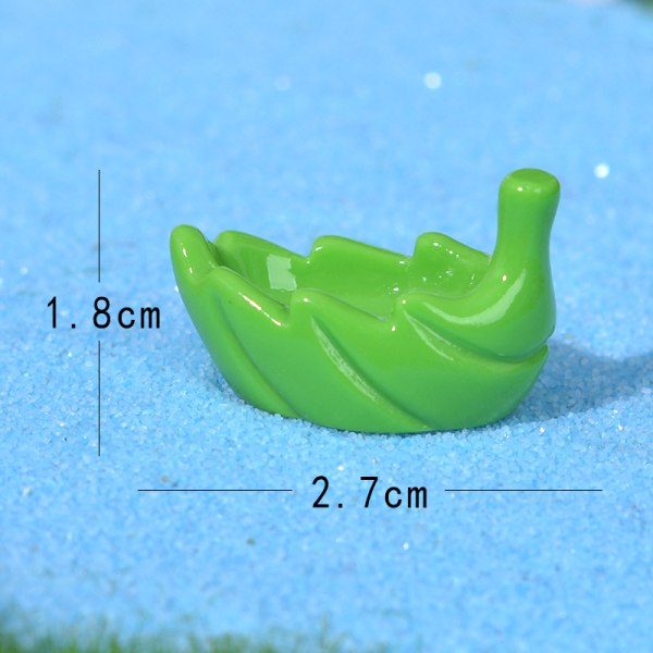 Figur miniatyr tegneserie drage smådyr harpiks håndverk Hom A1
