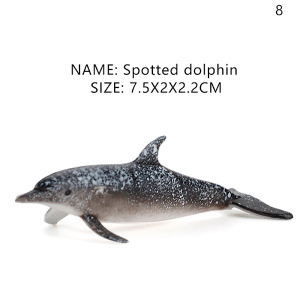 Simulation Marine Life Action Figuurit Ocean Animal Model Educationat A8