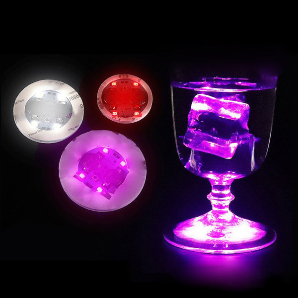 Vinflaske Glasfarveskiftende LED lysende flaskeklistermærker L B4