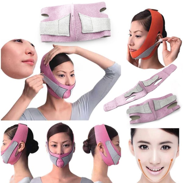 Lifting Mask For Face V Face Line Belt Chin Cheek Slim Lift Up Anti Wrinkle L7 