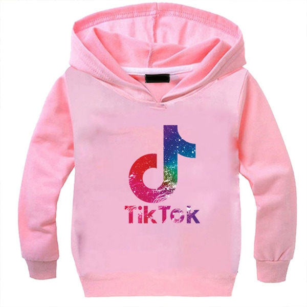 Tik Tok Hoodie för barn Långärmad tröja 1a68 | Fyndiq
