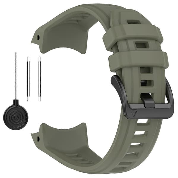 22 mm silikonerem til Garmin Instinct 3 Solar/Instinct 3 AMOLED 45 mm udskiftningsurrem