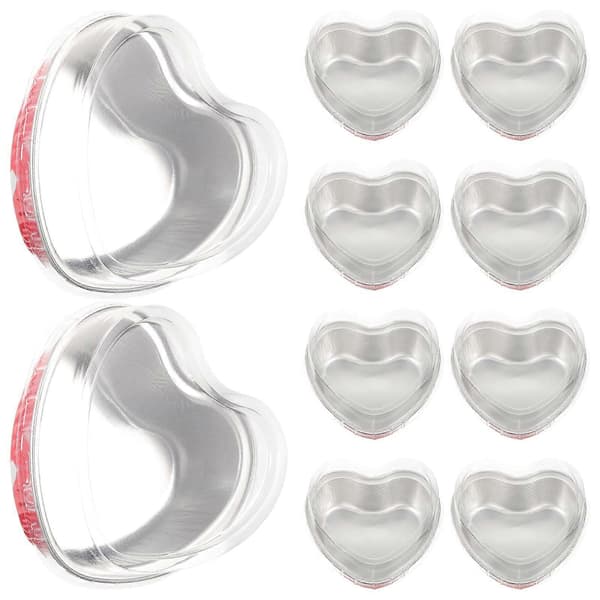 20 stk. engangs bagekopper aluminiumsfolie muffin bagekopper ovn kage bageforme