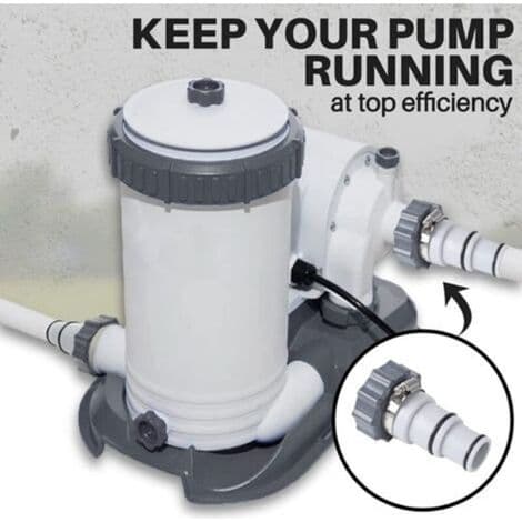 32-38mm Poolslangsadapter, 2 stycken Intex 32-38mm pooladapter, 38mm pooladapter, Intex poolslangskoppling, poolpump-slangadapter.