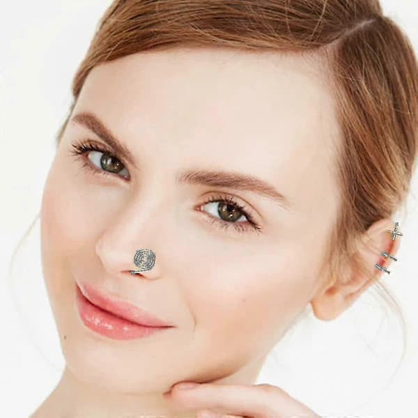 Tryk Ørering til Keloid, Keloid Øreringe Tryk Clip, Kompression