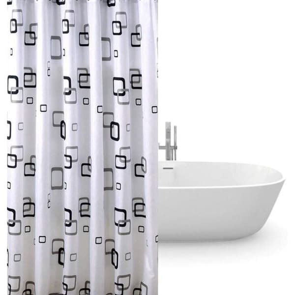 Vanntett dusjforheng - 180x220cm - Anti-mugg - Luktfri - Polyester