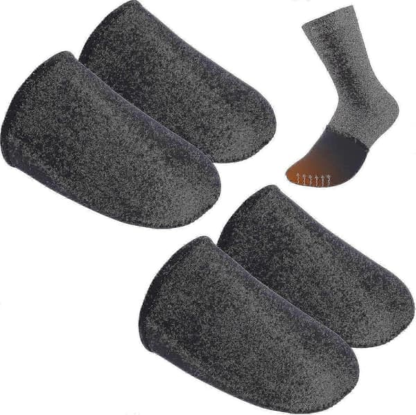Neopren tåvarmere til vintersport, 2 par, 3 mm