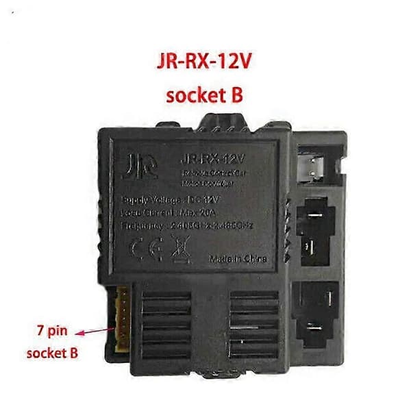 Slitesterkt tilbehør til barnevogn Bluetooth-fjernmottaker JR-RX-12V