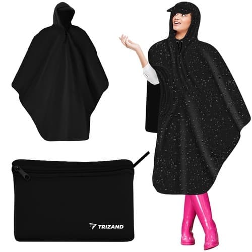 Regnponcho / Regnkappe - Regnfrakke