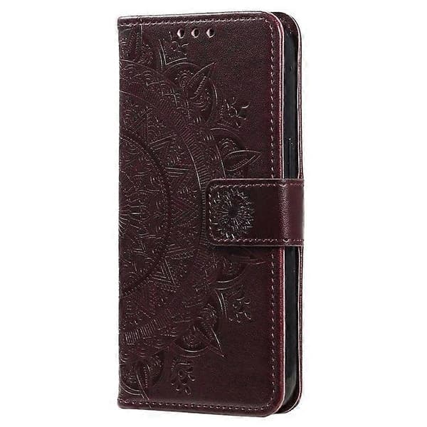 För OnePlus 13R 5G Stativfodral Präglat Totem PU Läder Plånboksfodral