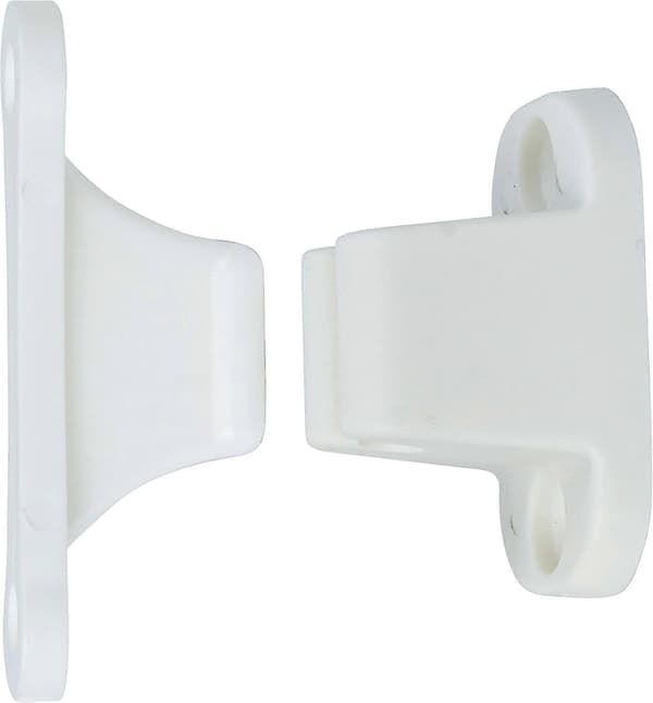 Husvagns- och husbilsdörrlås, 2-pack, vitt dörrlås, service- och förvaringsdörr
