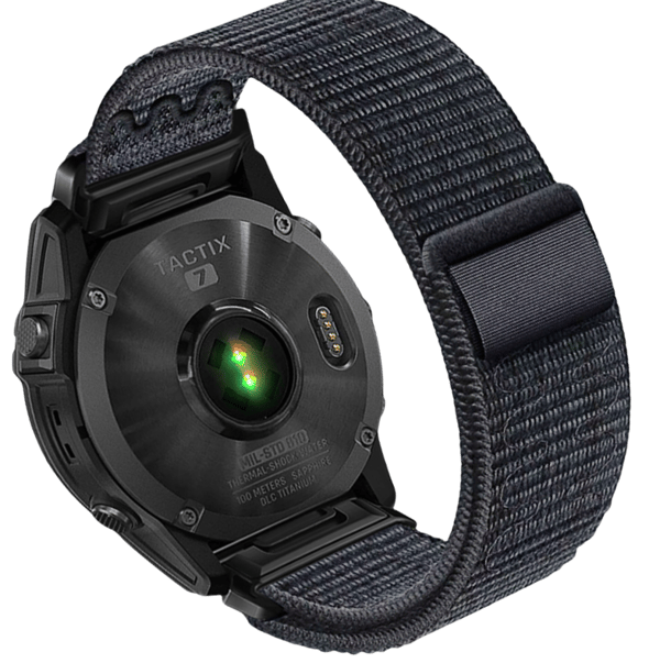 Garmin Fenix 5/6/7X Pro nylon velcrorem - 22mm 26mm