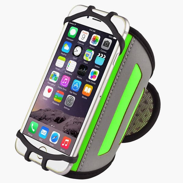 Roterbart Sportarmband för Mobil (12cm Telefon) - Grön