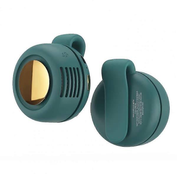 Bærbar Mini Taljeventilator med Klips 3 Hastigheder Kropsventilator USB Genopladelig til Udendørs Arbejde Camping