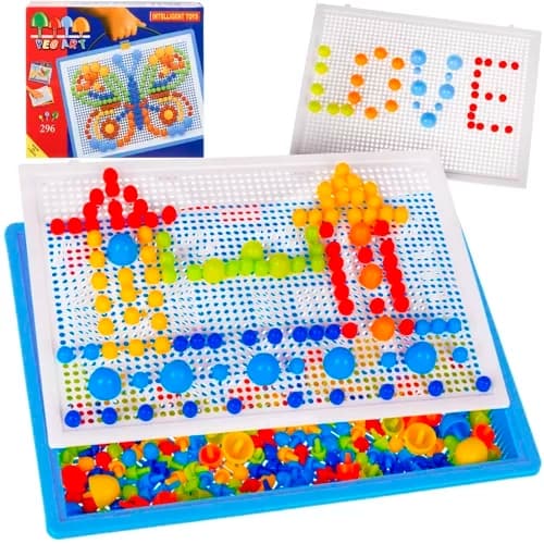 Mosaikpusselset för barn 296 bitar