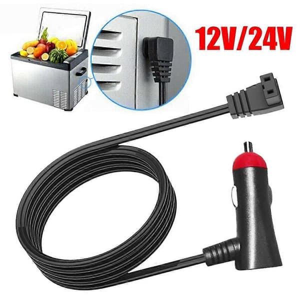 DC-strömkabel 12V/24V för bilkylskåp bilfrys