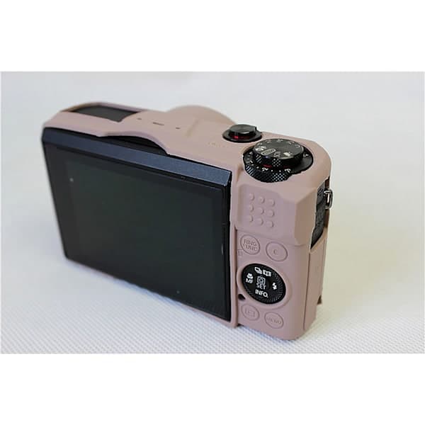 Canon G7X Mark II Silikonobjektivdeksel Grå
