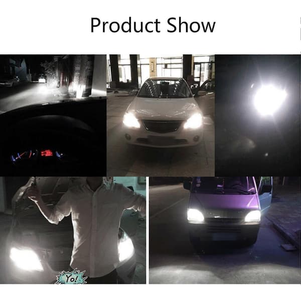 10 stk 55w H7 halogenpærer Bil Tåkelys Halogenlampe Varmt Lys Biltilbehør Universal Hea