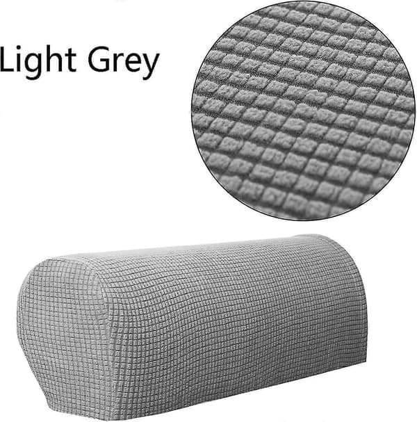 2 stk./sett Sofa Armlenebeskyttere For Lenestoler, Sofaer, Sklisikre Armlenetrekk til Lenestol Elastisk Stol Sofatrekk Armbeskytter Stretch