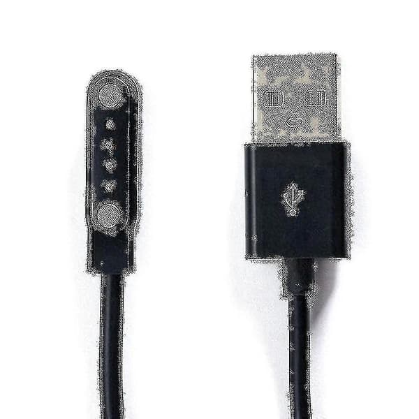 Smart Watch Opladerkabel 4 Pin Magnetisk Oplader Universal Til Smart Armbånd