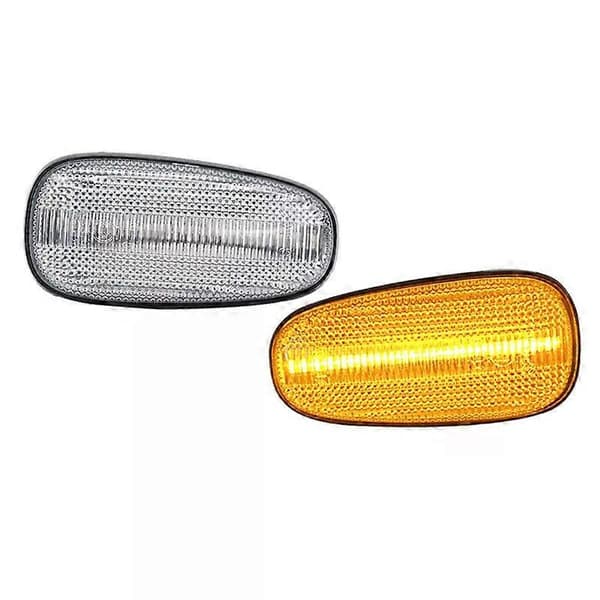 Gælder for 12V klar linse dynamisk LED sidemarkeringslampe til Chevrolet Corvette C6 2005-2013 sekventiel blinklys