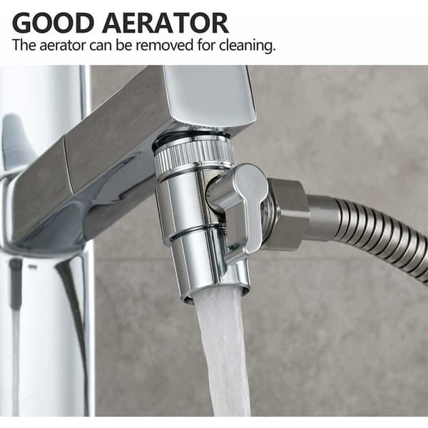 3-veis avleder ventil messing kran avleder ventil med M22 til M24 kranadapter, kranerstatning