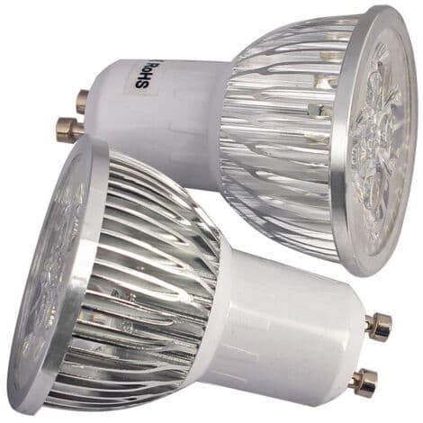 Gu10 Led Pære 5w Lampe Kald Hvit Ac95-240v Hvitt Lys