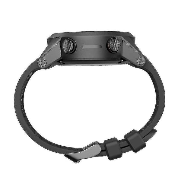 Til Garmin Fenix/Fenix 2 rem nem pasform 26 mm bred blød silikone urrem